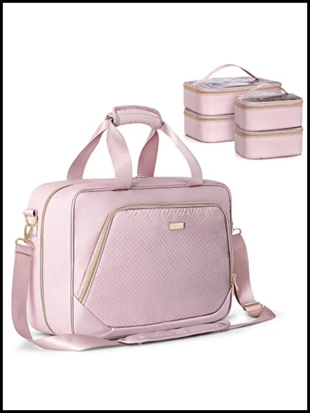 Professional Makeup Artist Travel Case with Detachable Bags